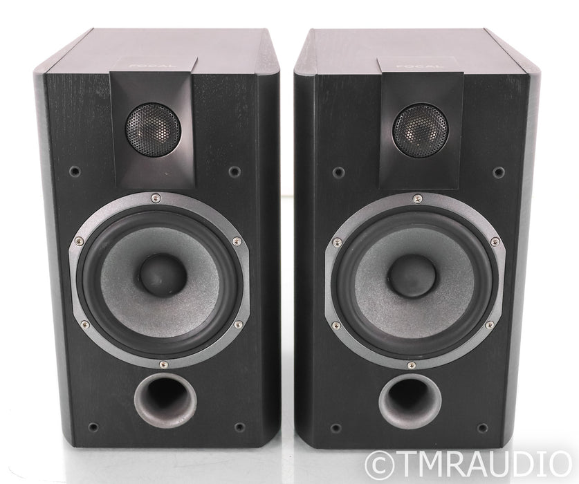 Focal Chorus 605 Bookshelf Speakers; Black Ash Pair; Black Ash Pair