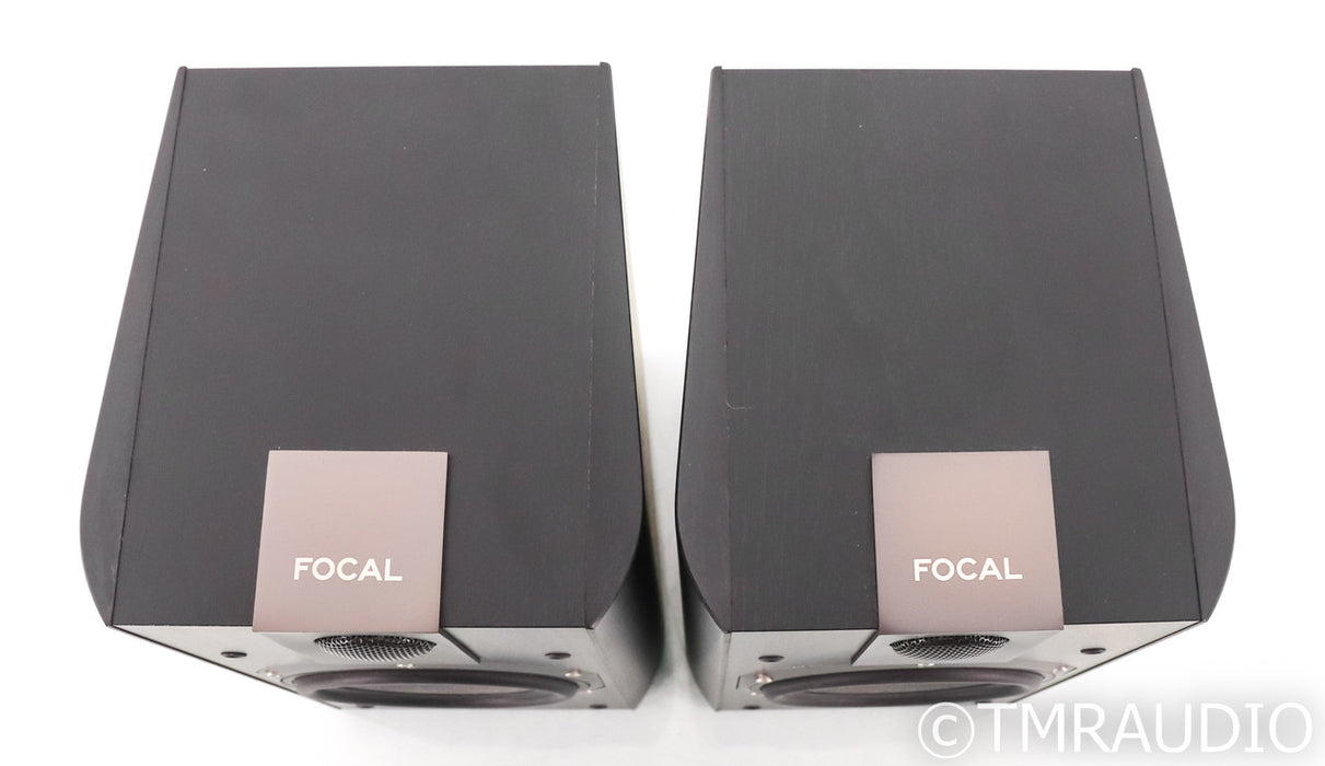 Focal Chorus 605 Bookshelf Speakers; Black Ash Pair; Black Ash Pair