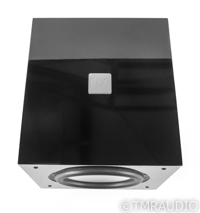 REL S/812 12" Powered Subwoofer; S812; Piano Black (Open Box w/ Warranty)