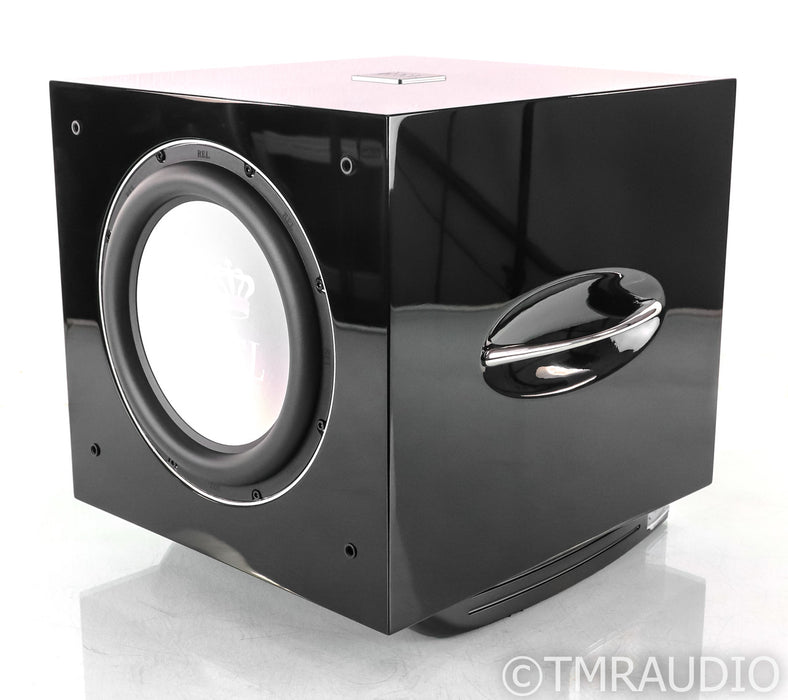 REL S/812 12" Powered Subwoofer; S812; Piano Black (Open Box w/ Warranty)
