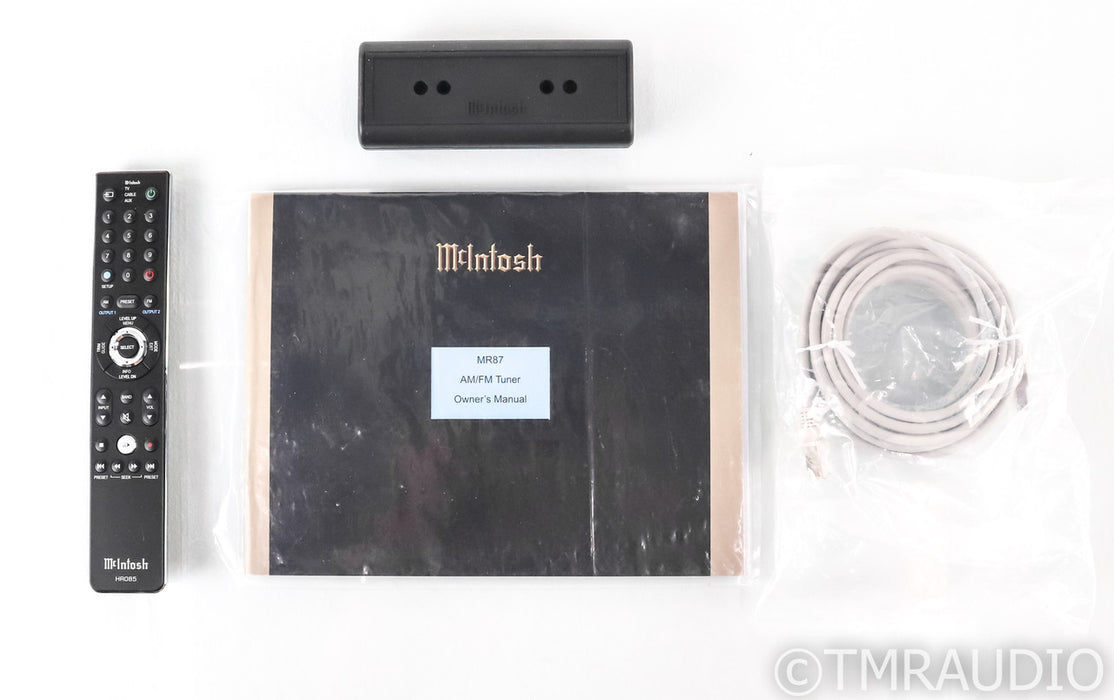 McIntosh MR87 Digital AM / FM Tuner; MR-87; Remote