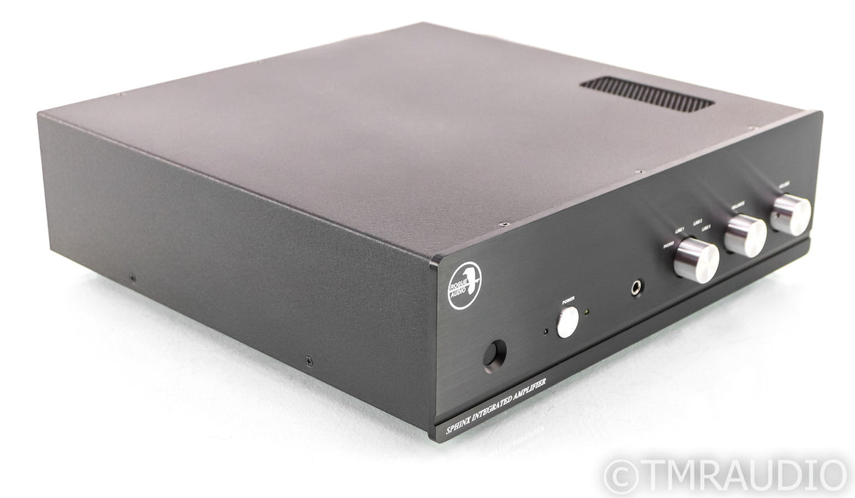 Rogue Audio Sphinx V2 Stereo Tube Hybrid Integrated Amplifier; Black; MM Phono
