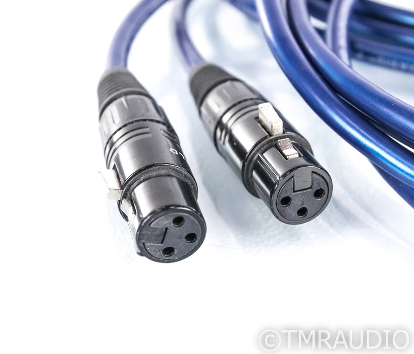 WireWorld Oasis 7 XLR Cables; 10ft Pair Balanced Interconnects