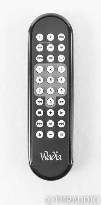 Wadia 830 CD Player; Black; Remote