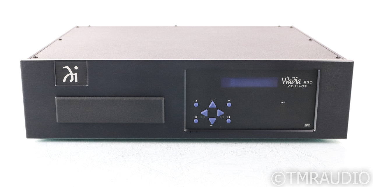 Wadia 830 CD Player; Black; Remote