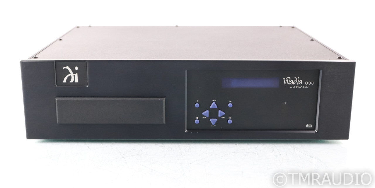 Wadia 830 CD Player; Black; Remote
