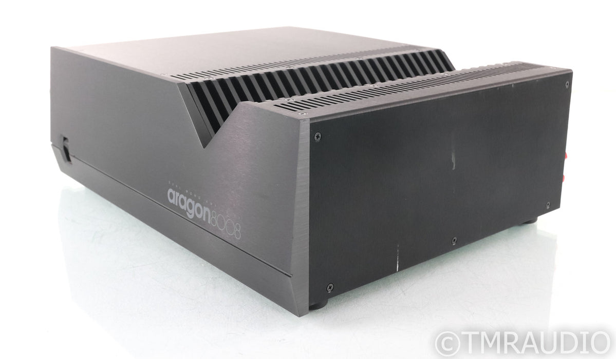 Aragon 8008ST Dual Mono Power Amplifier; 8008 ST; Black (1/4)
