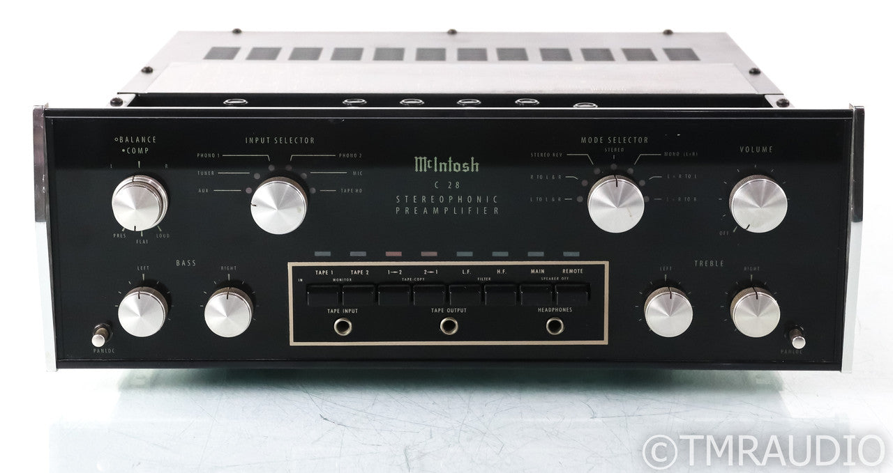 McIntosh C28 Vintage Stereo Preamplifier; C-28; MM Phono