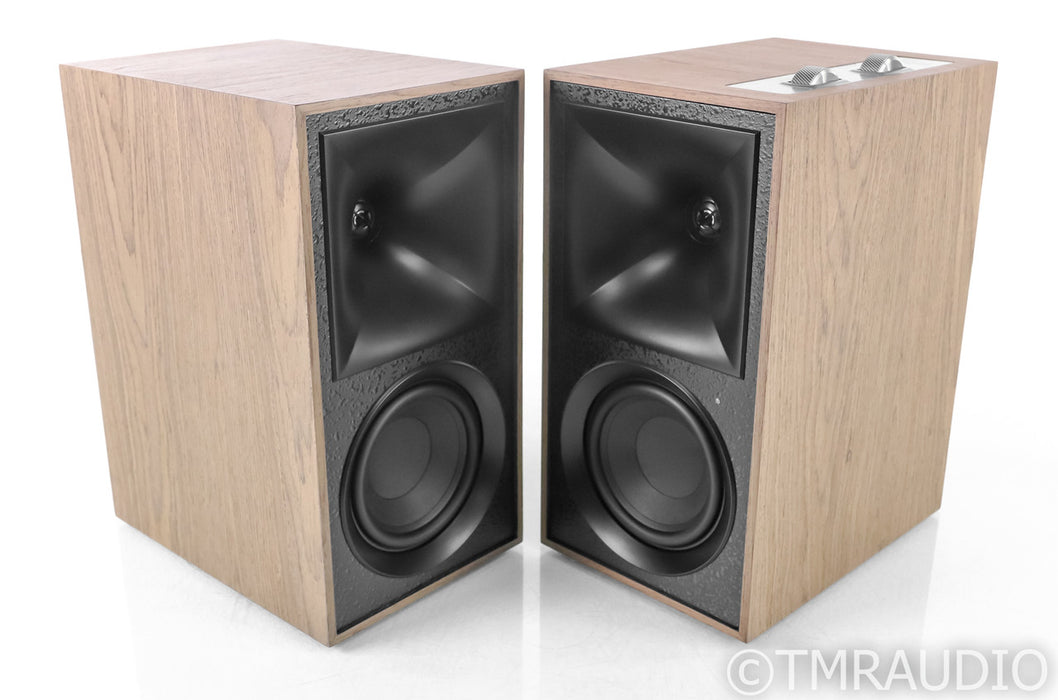 Klipsch The Fives Bookshelf Speakers; Walnut Pair; Bluetooth; DAC; Phono; Walnut Pair; Bluetooth; DAC; Phono