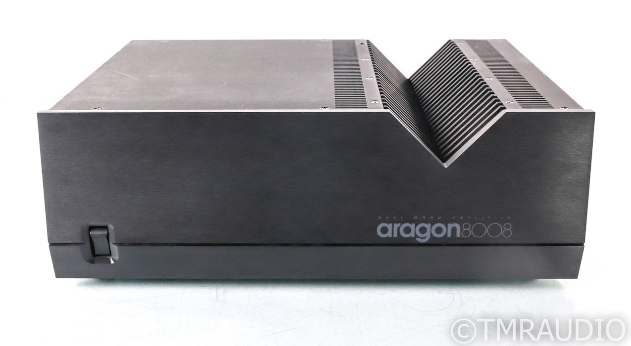 Aragon 8008ST Dual Mono Power Amplifier; 8008 ST; Black