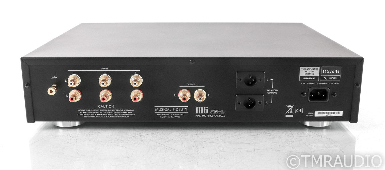 Musical Fidelity M6 Vinyl MM / MC Phono Preamplifier