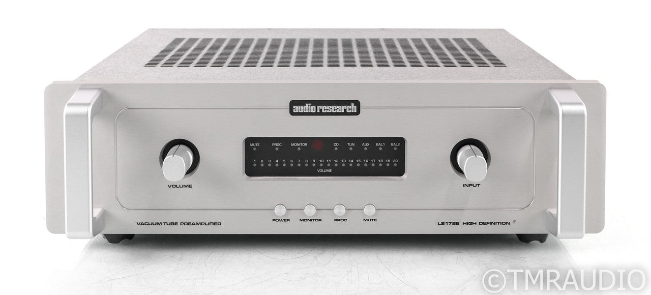 Audio Research LS17SE Stereo Tube Hybrid Preamplifier; LS-17 SE; Silver; Remote