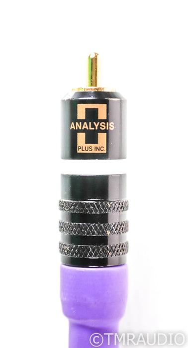 Analysis Plus Solo Crystal Oval RCA Cables