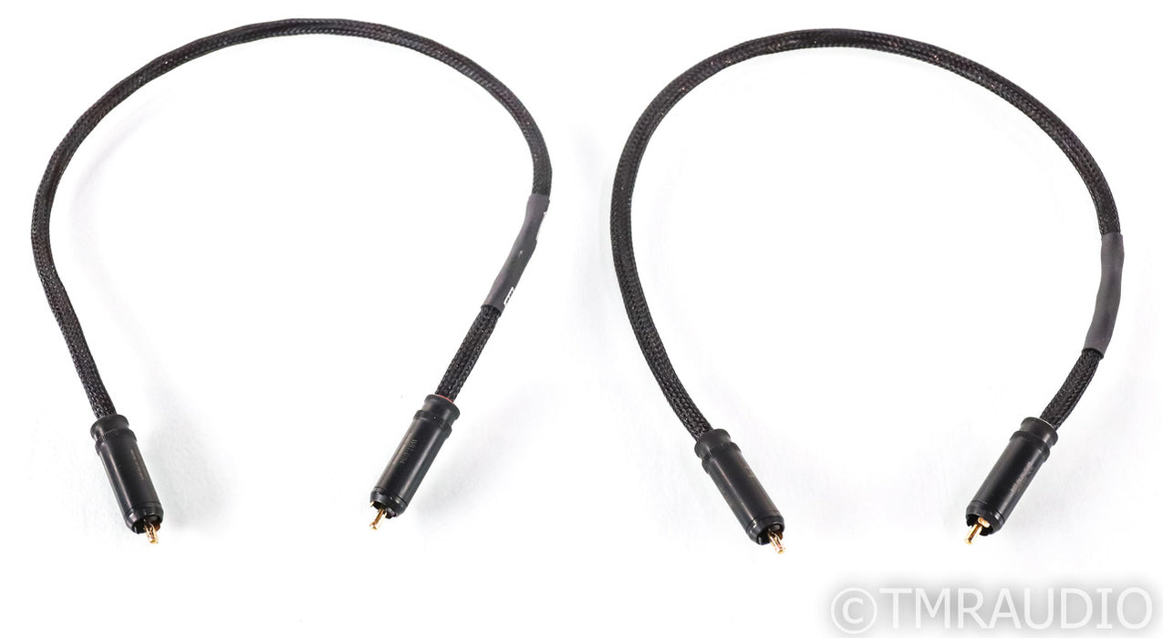 Kimber Kable Hero RCA Cables; 0.5m Pair Interconnects; WBT 0114