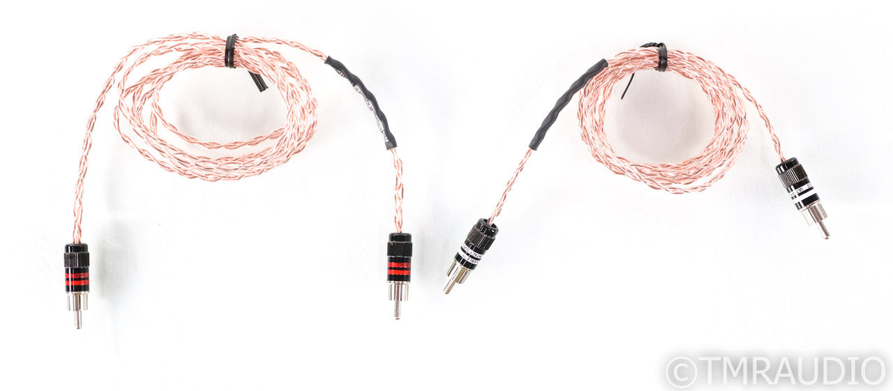 Kimber Kable Timbre RCA Cables; 2m Pair Interconnects; Ultraplate