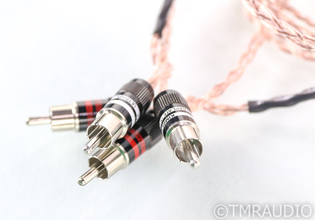 Kimber Kable Timbre RCA Cables; 2m Pair Interconnects; Ultraplate