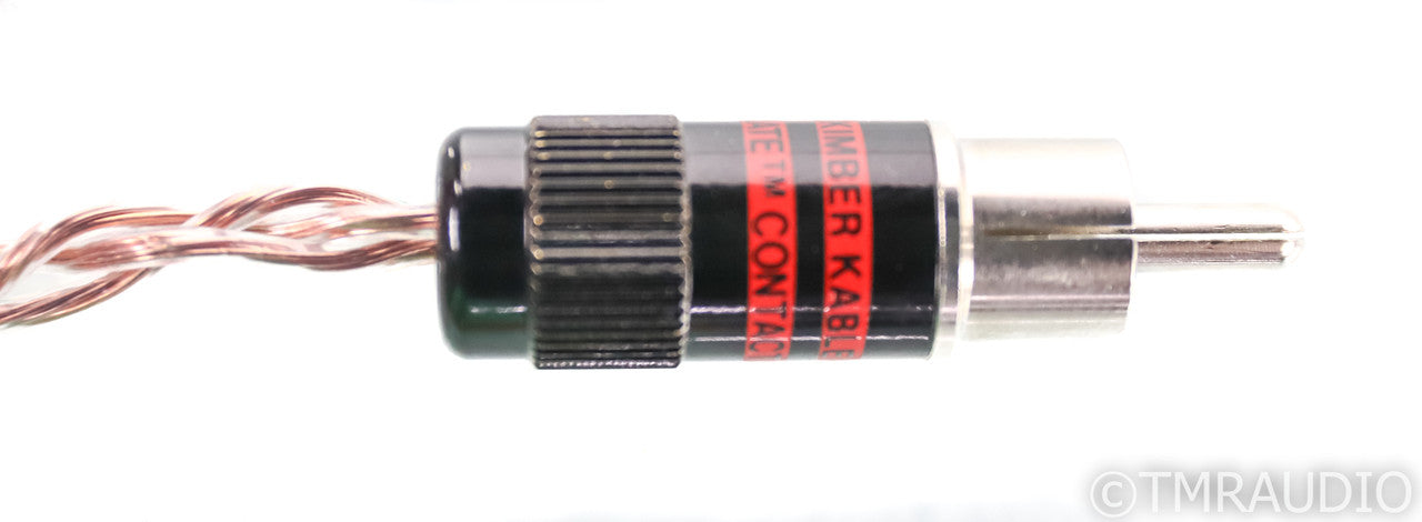 Kimber Kable Timbre RCA Cables; 2m Pair Interconnects; Ultraplate