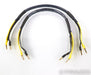 Analysis Plus Oval 9 Black Mesh Speaker Cables; 0.5m Pair