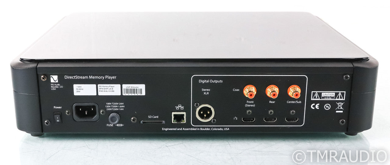 PS Audio DirectStream Memory Player SACD / CD Transport; DMP; Remote (Used)