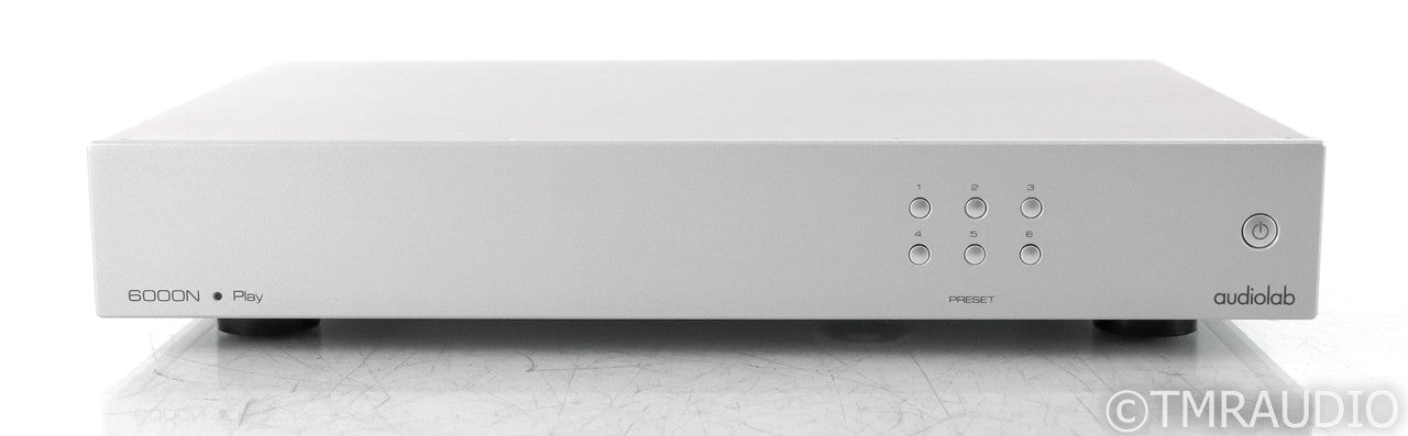 Audiolab 6000N Play Network Streamer; 6000-N; Silver