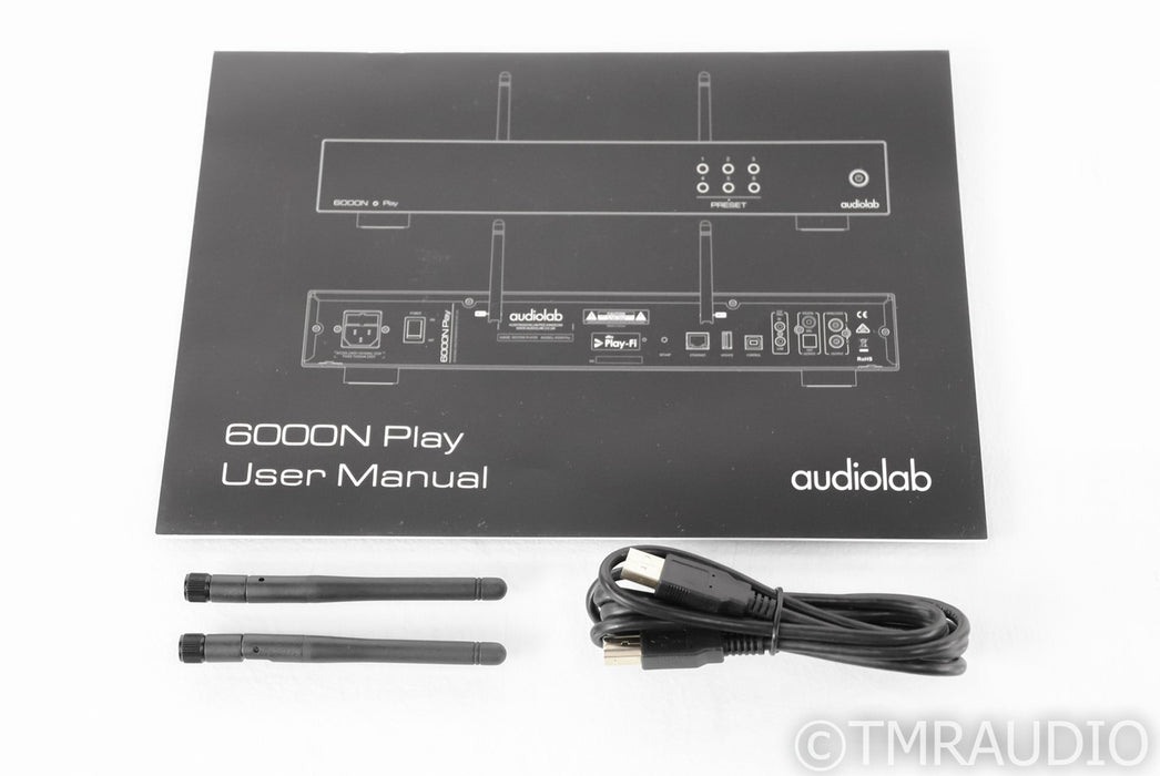 Audiolab 6000N Play Network Streamer; 6000-N; Silver
