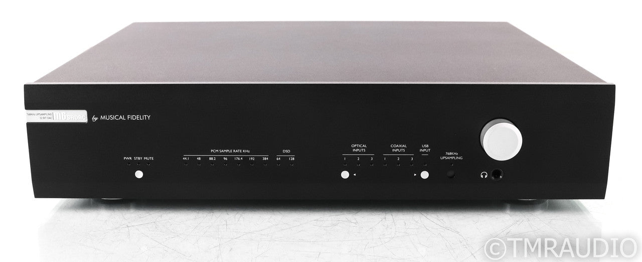 Musical Fidelity M6sR DAC; D/A Converter; M-6sr; Black (Open Box w/ Warranty)