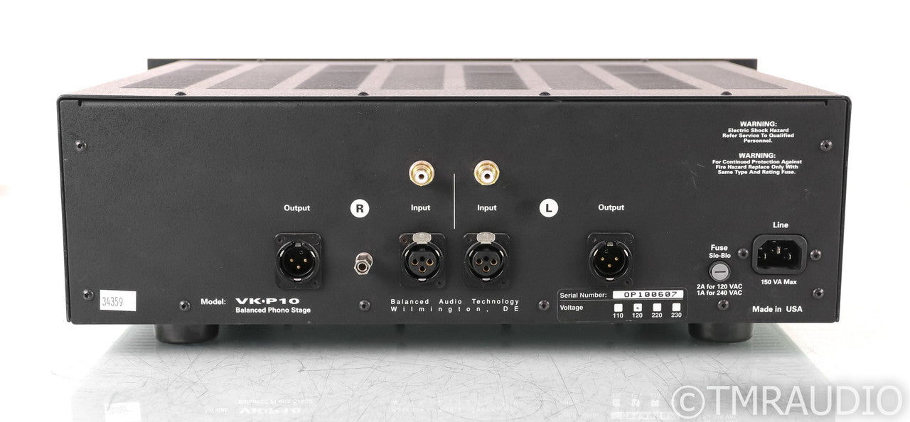 BAT VK-P10SE MM / MC Tube Phono Preamplifier