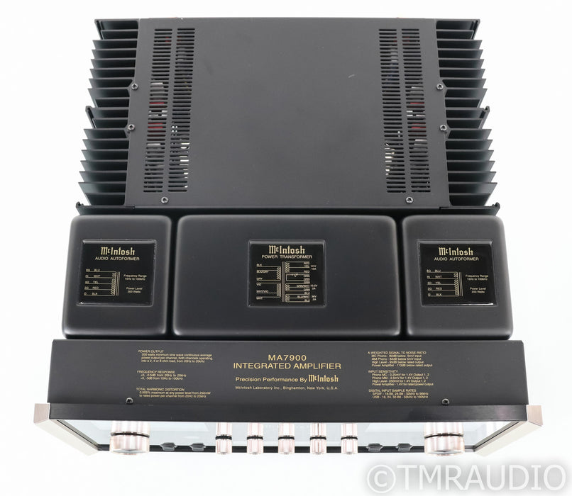 McIntosh MA7900 Stereo Integrated Amplifier; MA-7900; Remote; MM / MC Phono