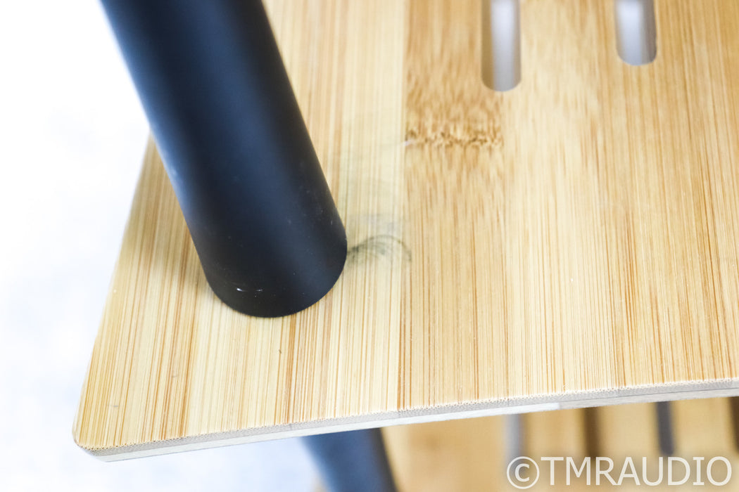 Quadraspire SVT 65.5" Component Isolation Rack; Bamboo