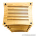 Quadraspire SVT 65.5" Component Isolation Rack; Bamboo