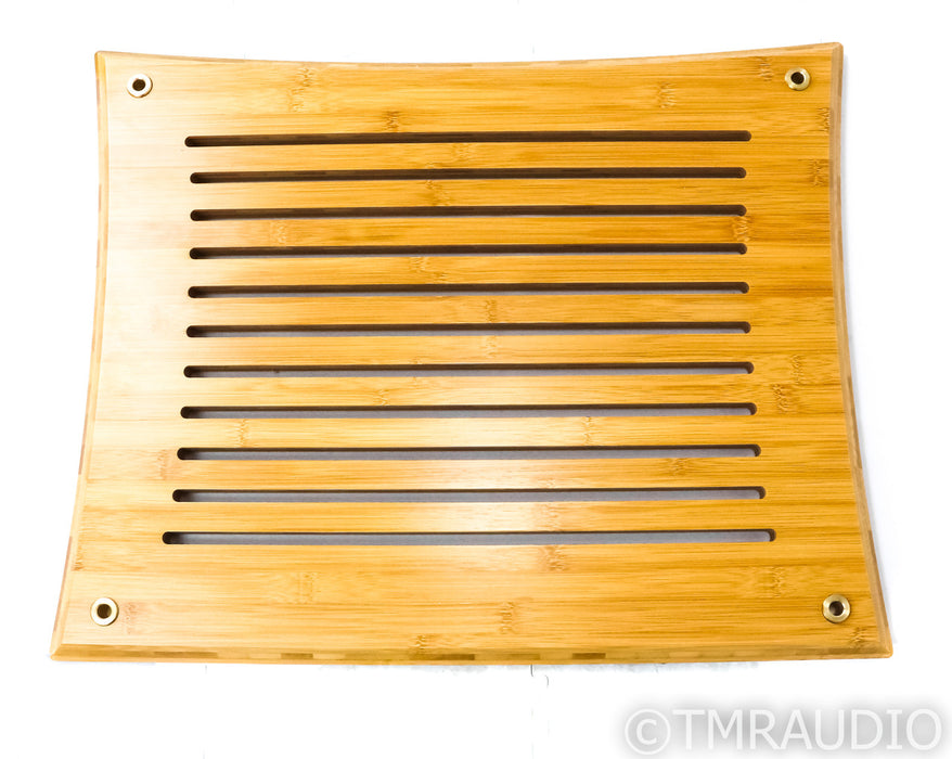 Quadraspire SVT 65.5" Component Isolation Rack; Bamboo