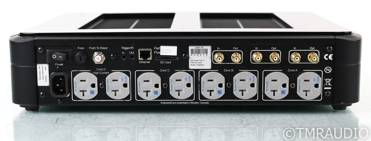 PS Audio PerfectWave Power Plant 5 Power Conditioner; AC Regenerator; P5; Black; AC Regenerator; P5; Black