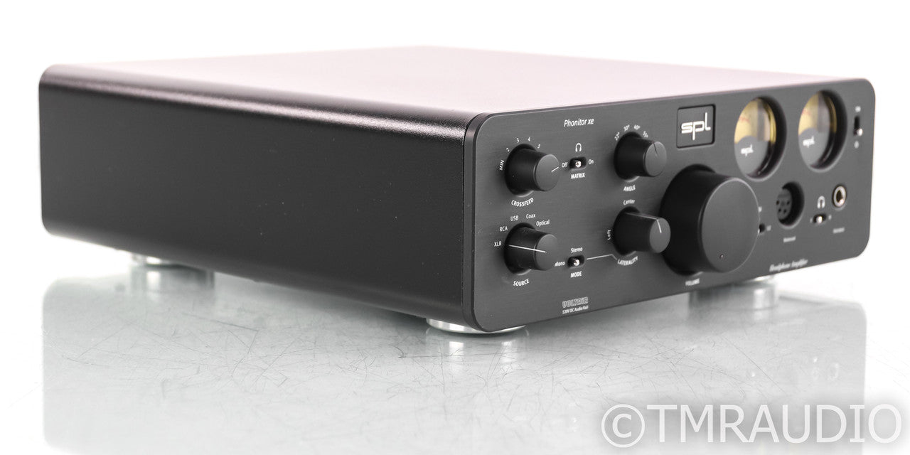 SPL Phonitor xe Headphone Amplifier; Black; Black