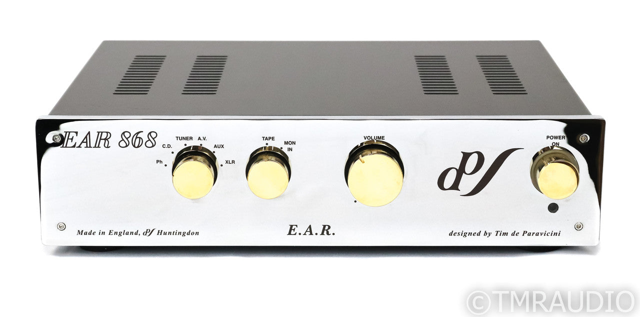 EAR Yoshino 868PL Stereo Tube Preamplifier; 868-PL; MM / MC Phono; Remote