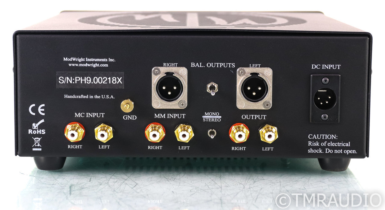 Modwright PH9.0X MM / MC Tube Phono Preamplifier