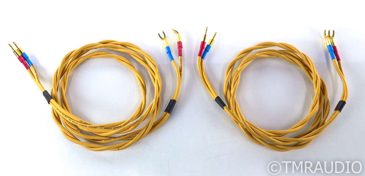 Van Den Hul The Breeze Hybrid Speaker Cables; 8ft Pair; Fusion