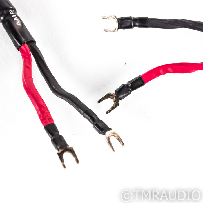 AudioQuest AudioTruth Forest Speaker Cables; 7.5ft Pair (Missing one termination)