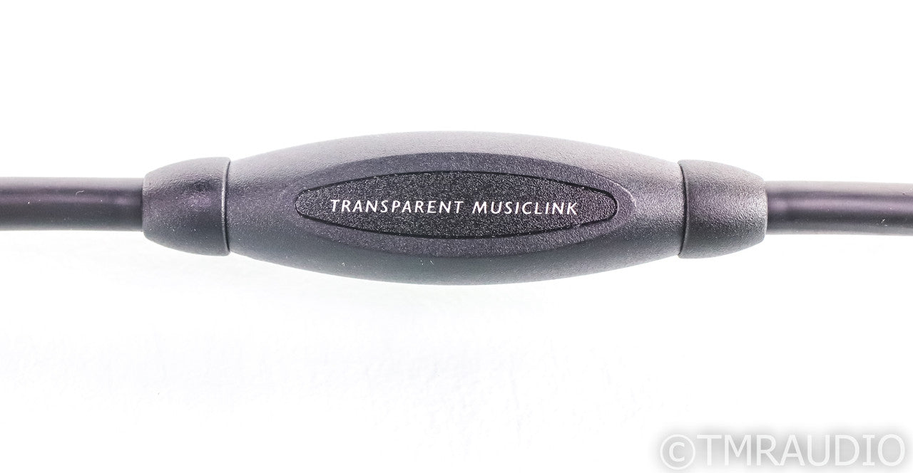 Transparent MusicLink RCA Cables; 2m Pair Interconnects
