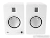 Kanto Tuk Powered Bookshelf Speakers; Remote; MM Phono; DAC; White Pair