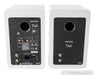 Kanto Tuk Powered Bookshelf Speakers; Remote; MM Phono; DAC; White Pair