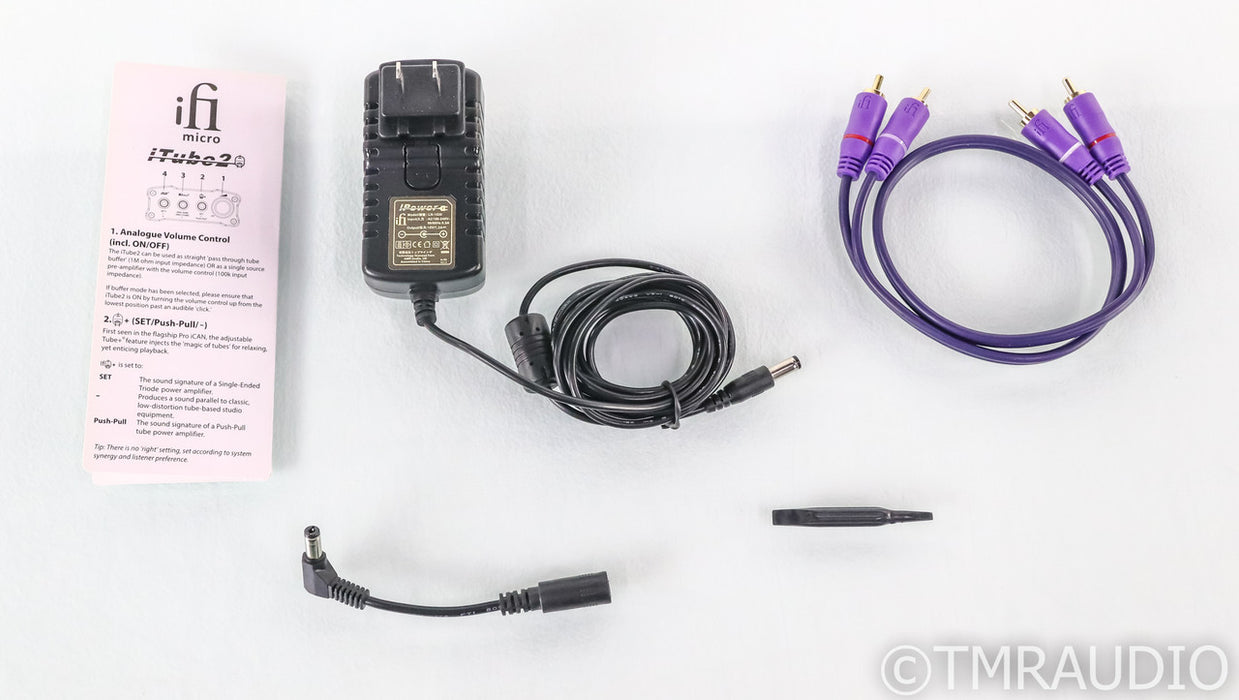 iFi Micro iTube2 Stereo Preamplifier / Tube Buffer