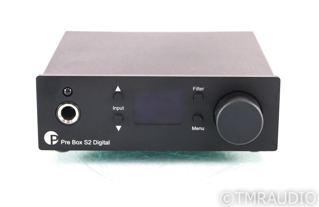Pro-Ject Pre Box S2 Digital DAC; D/A Converter; Black
