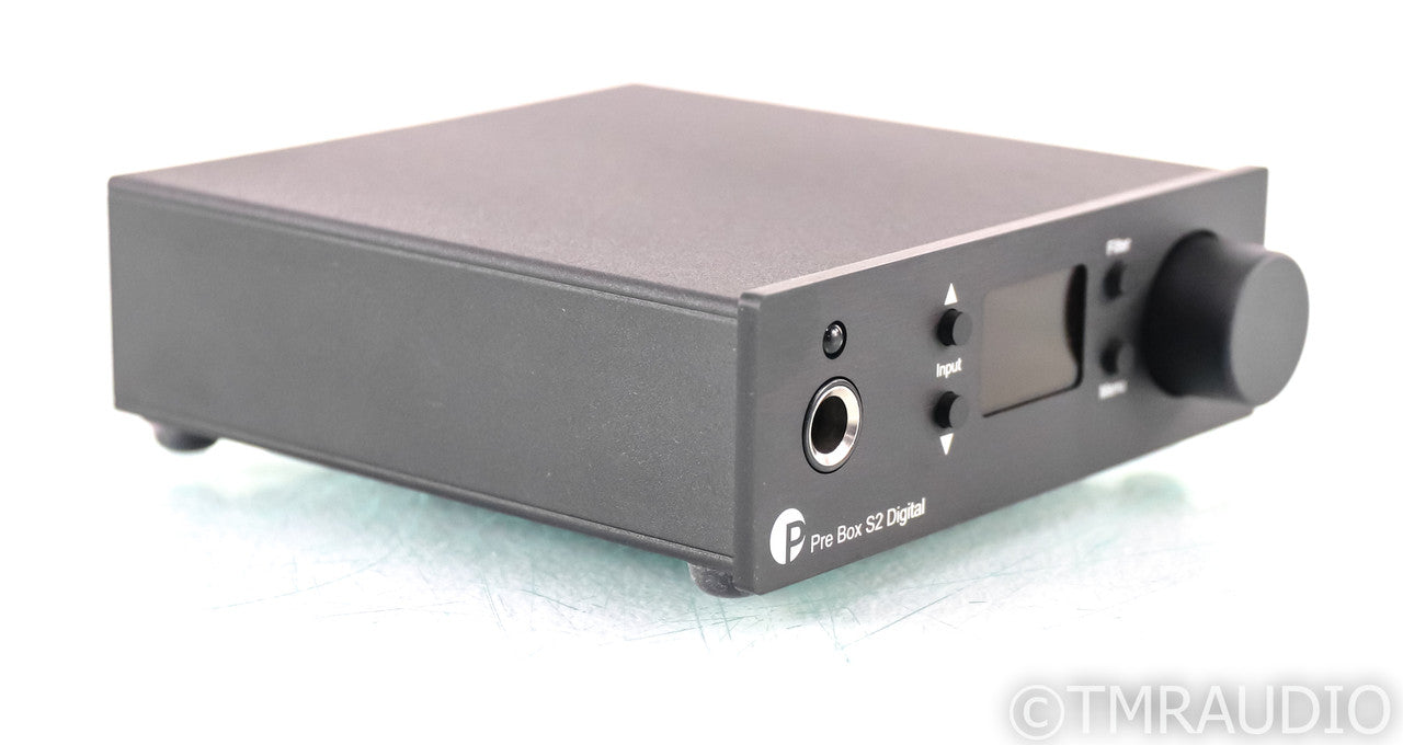Pro-Ject Pre Box S2 Digital DAC; D/A Converter; Black
