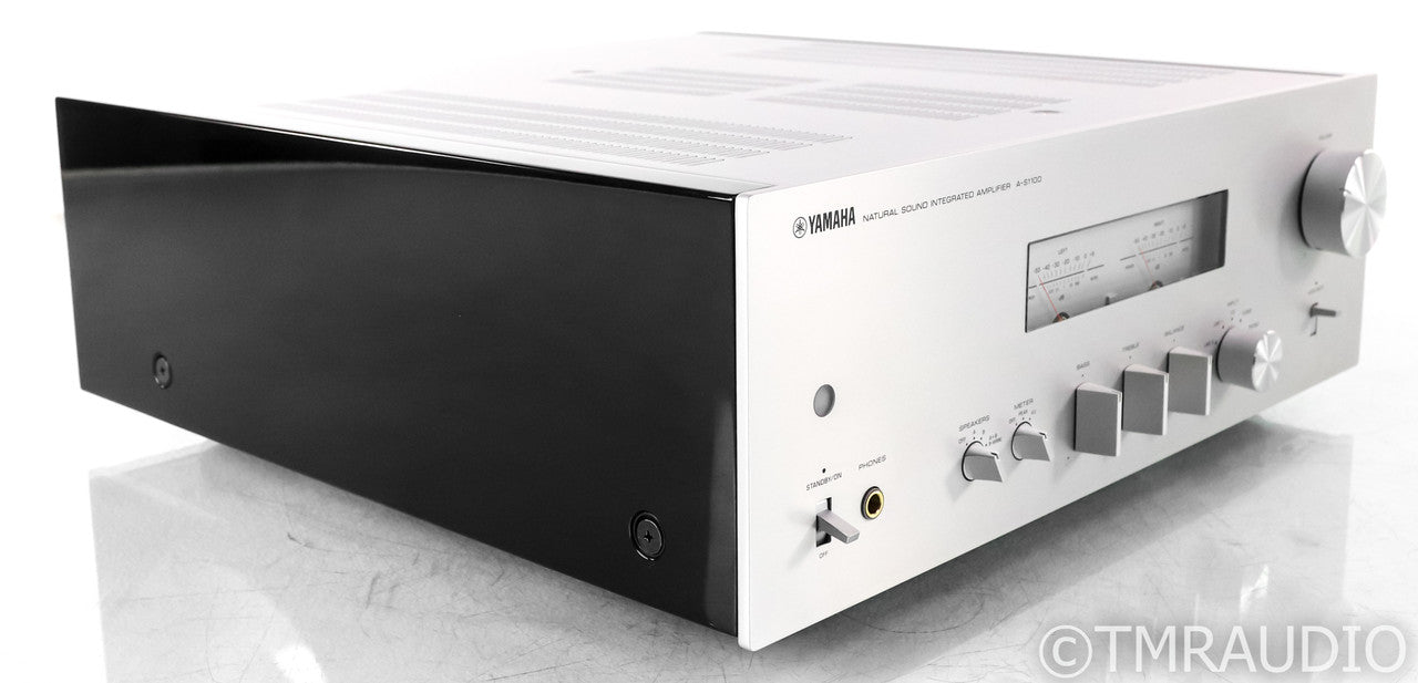 Yamaha A-S1100 Stereo Integrated Amplifier; AS1100; MM / MC Phono; Silver