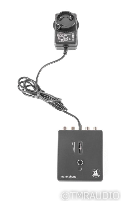 Clearaudio Nano Phono V2 MM / MC Phono Preamplifier; Black (Open Box w/ Warranty)