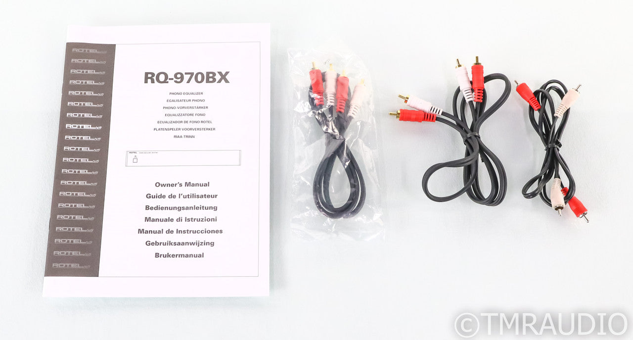 Rotel RQ-970BX MM / MC Phono Preamplifier; RQ970BX