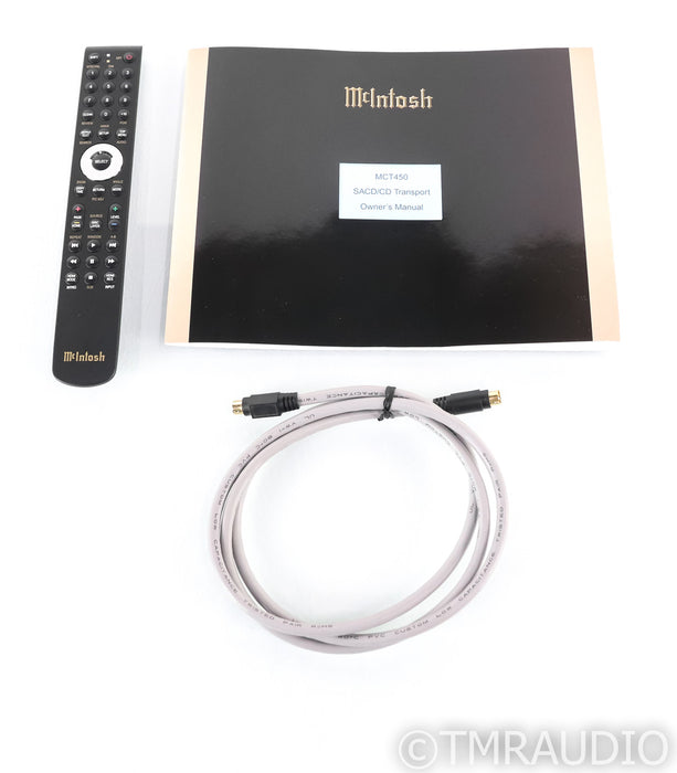 McIntosh MCT450 SACD / CD Transport; MCT-450; Remote