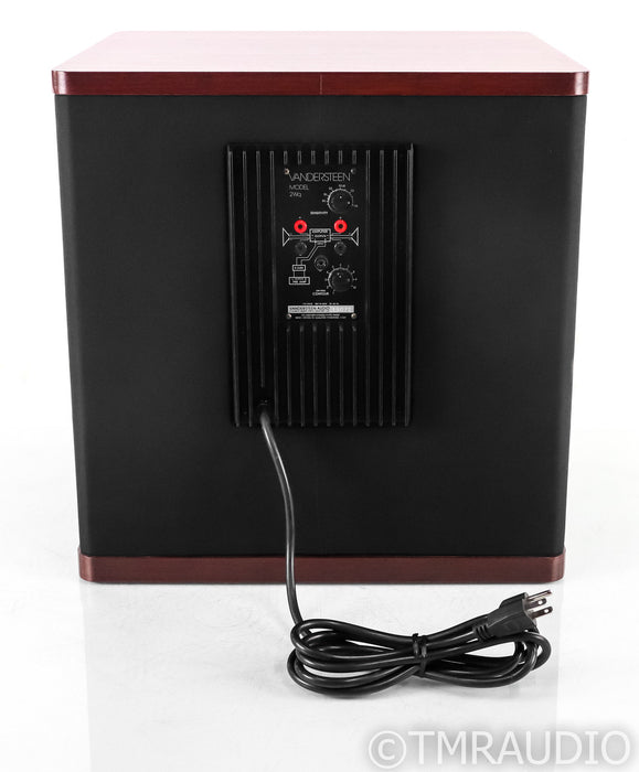 Vandersteen Model 2Wq Powered Triple 8" Subwoofer; Mahogany Walnut