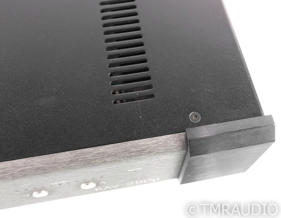 Krell KAV-250p Stereo Preamplifier; KAV250p; Remote (No RCA Out)