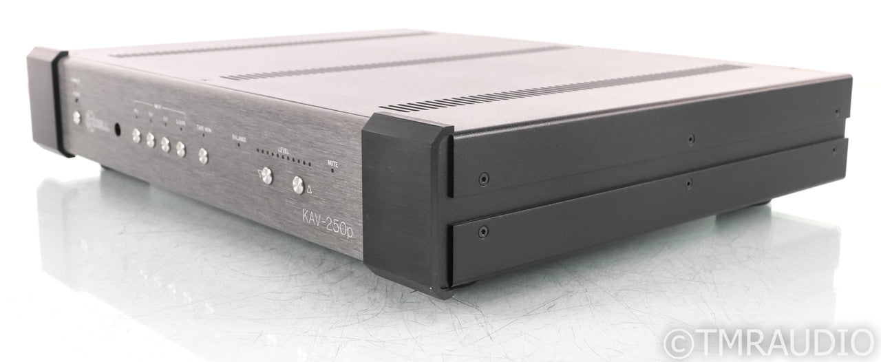 Krell KAV-250p Stereo Preamplifier; KAV250p; Remote (No RCA Out)